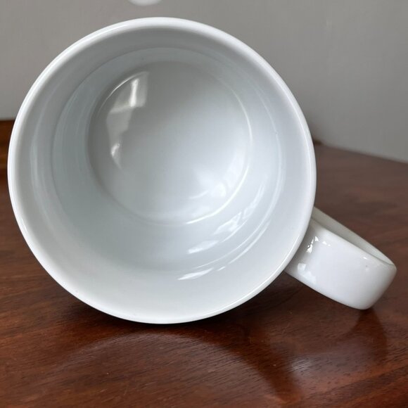 Now Designs Chickadee Porcelain Mug Holiday Christmas Holly Berry Gray 12 oz - Picture 6 of 9